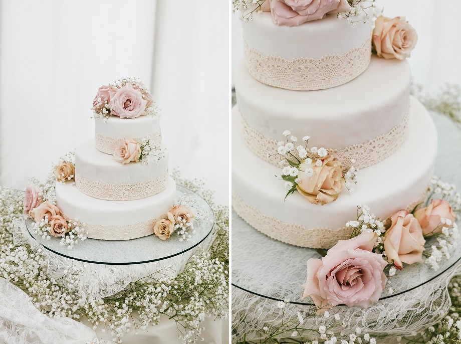 Seventh Heaven wedding cake